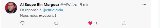 sec_kev's tweet photo. @Gregory82612503 @elfriolalala Salut. Tu pourrais debloquer @AlWalzo ? Il s'excuse lui aussi et souhaite repartir de l'avant stp https://t.co/9jEvkPpPB2