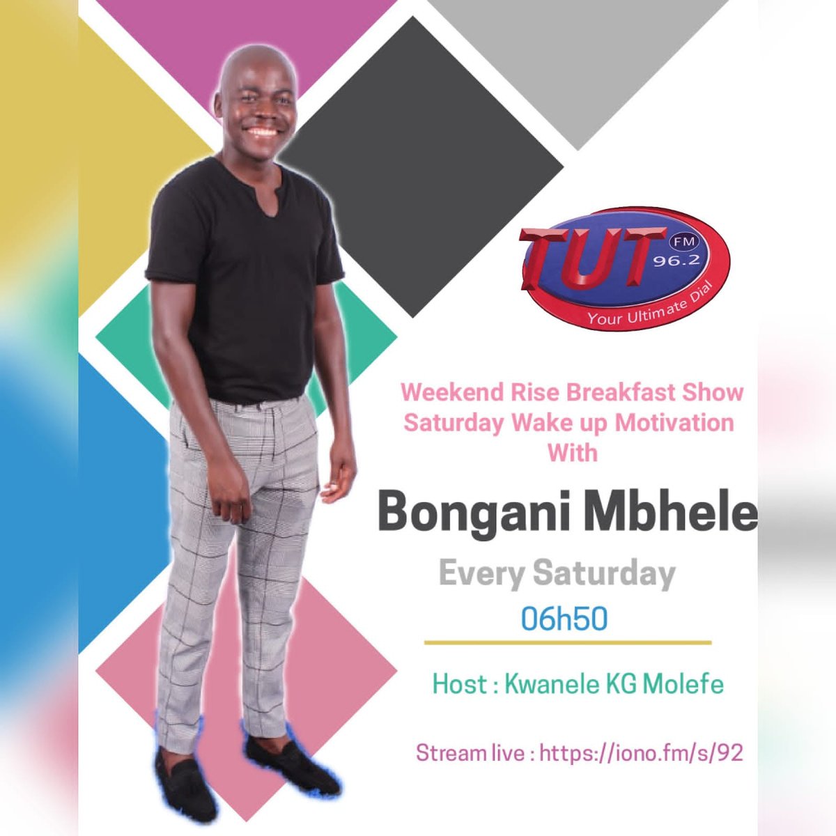 fezekilefhesh's tweet photo. Don't forget to tune in tomorrow morning at TUTfm for a powerful motivationโจ๏ธโจ๐ซ๐ฅ @BonganiMbhelle @TUTFM #tutfm
#KZNshutdown #FreeJacobZuma #TheQueenMzansi https://t.co/QuXiyFHyqq