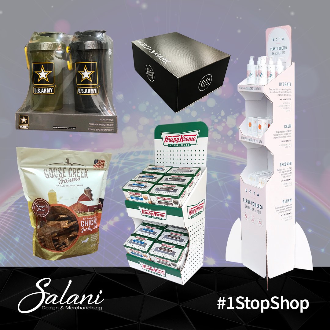 We create prototypes for any industry from: food to cosmetics and more! Email: info@salani.com
#merchandisigideas #customstructuraldesign #salanidesign #retailboxes #prototype #PrototypeDesign #1stopshop #graphicdesign