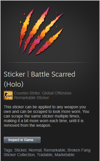 ❗️battle scarred holo giveaway
winner picked in 5 minutes RT to enter
