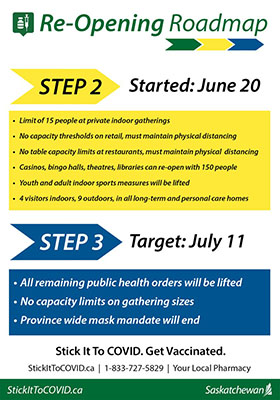 Join Tourism Saskatchewan &amp; the Government of Sask’s Business Response Team on July 13 via Zoom. Tourism operators, businesses and stakeholders are encouraged to ask questions and gain clear understanding of Re-Opening Saskatchewan Step 3.

Learn more: business.tourismsaskatchewan.com/en/news-centre…