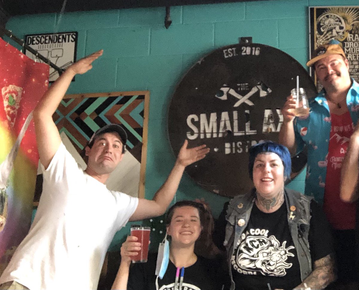 25000miles's tweet photo. We would like to let you know that 25000 Miles is now sponsored by The Small Axe Roadhouse quite possibly the raddest restaurant in our area. Also interview with @TheNailheads Make sure to tune into CKVS 93.7 FM at 7PM PST or you can listen at https://t.co/3XlSfnrWC1 https://t.co/pWFQRclOR2