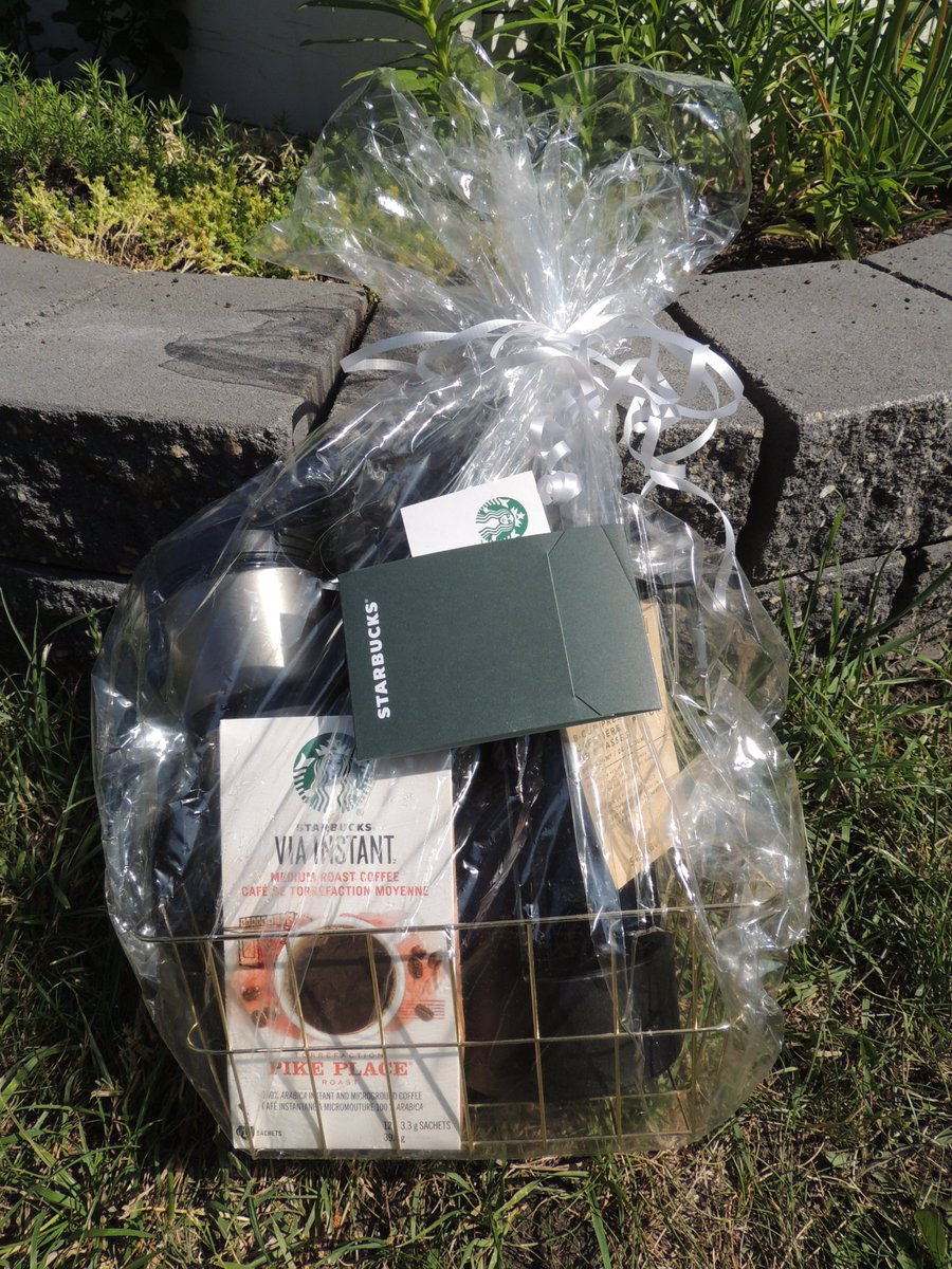 Congratulations to Monica S. (<a href="/MonicaSneath/">Monica Sneath</a>) from Team Kilometers for Kailyn for being our #1 fundraiser for #walkandrollalberta! We are so grateful for your efforts.

Thank you to the Hampton Market <a href="/StarbucksCanada/">Starbucks Canada</a> for the gift basket.

#walkandrollab #sbhana
<a href="/Starbucks/">Starbucks</a>