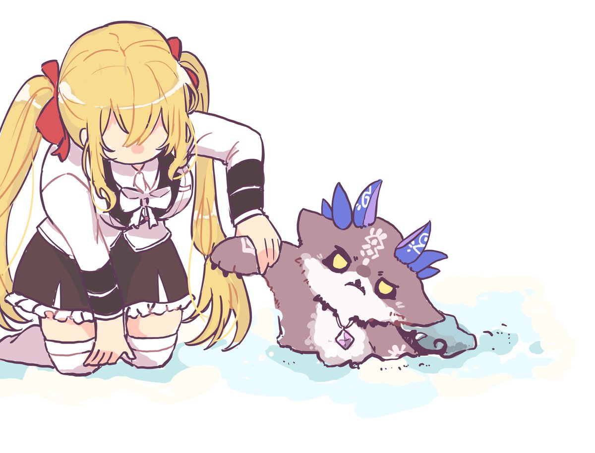 鷹宮リオン 「引っ張り出されるでびさま
#でびるさまにささげるえ  #リオンあーと 」|兎叉上うみ◇うさぎ七色◆にじそ原稿中🚪😈🦅のイラスト