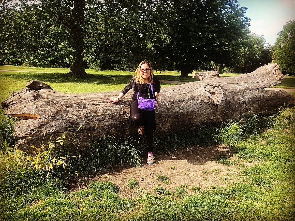 With Georgie in #RegentsPark 🏞🥳🤗♥️