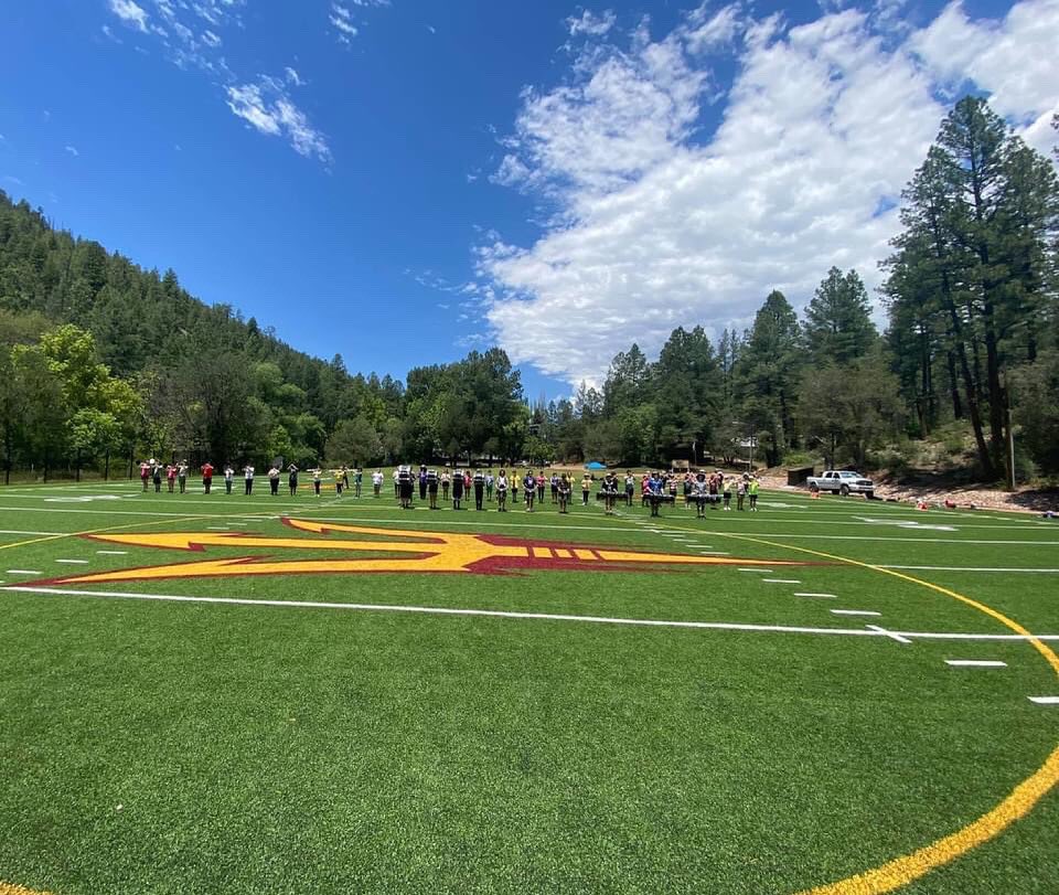 And that’s a wrap!!  Band camp was a success. So good to be back and working hard on our upcoming season. #thisismillennium #marchingtigerpride