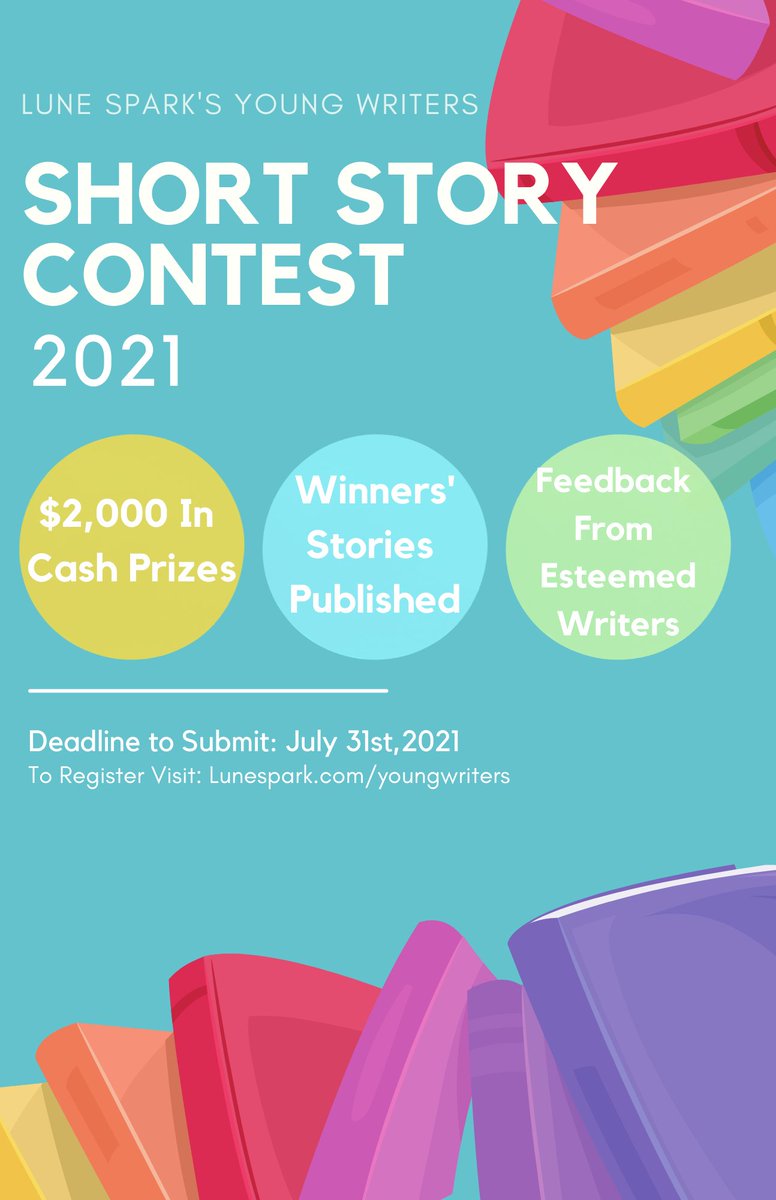 LuneSpark's tweet photo. We're so close!! Less than a month left to submit your short stories!! 

Register: https://t.co/PTXzvlPPH6

#arteducation #writers https://t.co/JZQ8UTFfmi