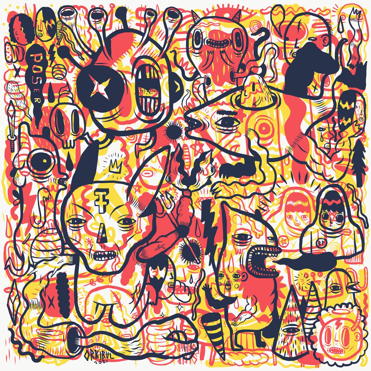 new stuff...tricolorize...limited 29 edition....grab fast

hicetnunc.xyz/objkt/162853

#orkibal #vector #illustration #malaysianft #art #nfxt  #illustrator #graphic #design #alien #monster #kajang #nftcollector #nftart #nftartist #nftasia #nftcommunity
#hicetnunc2000