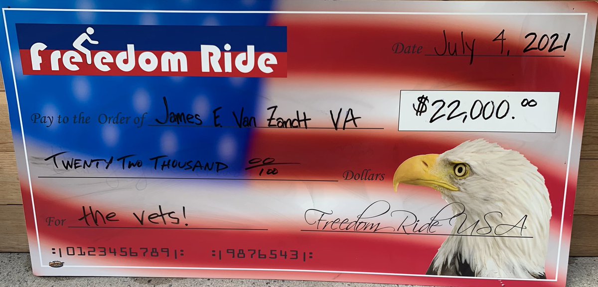 seanriggle's tweet photo. This year 300+ riders raised $22,000 for Central PA veterans.  Thank you riders, sponsors, and friends!  @FreedomRideUSA #freedomrideusa https://t.co/8vJXjb9IL7