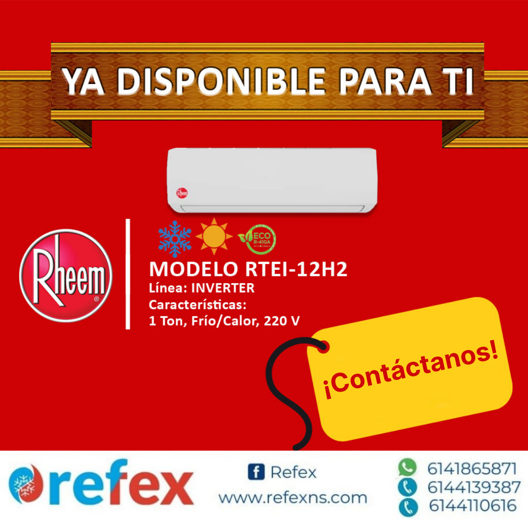 Refex7's tweet image. Llévate ahora mismo y no sufras por el clima #clima #minisplit #refex