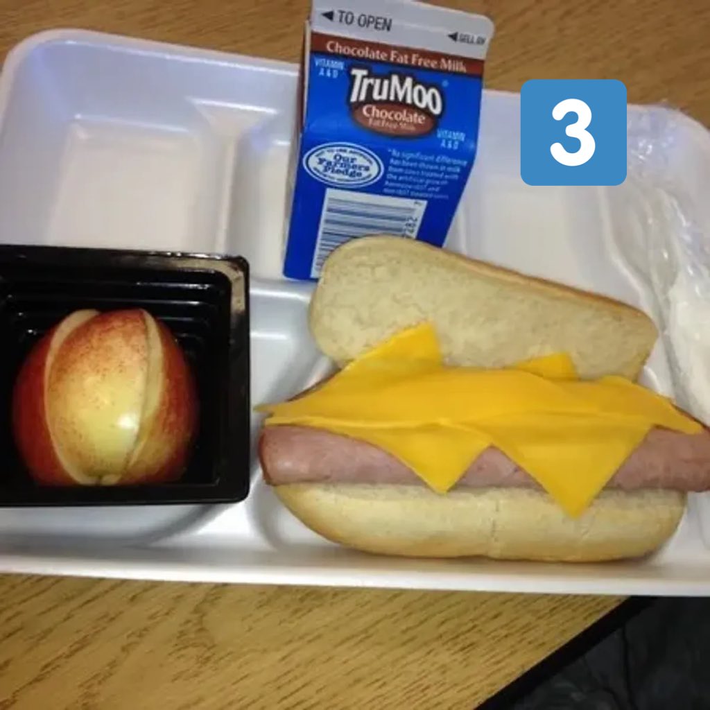 PalmPierLeader's tweet photo. you walk into the cafeteria and have only 4 options, which one you grabbing? https://t.co/uuOuzRZyms