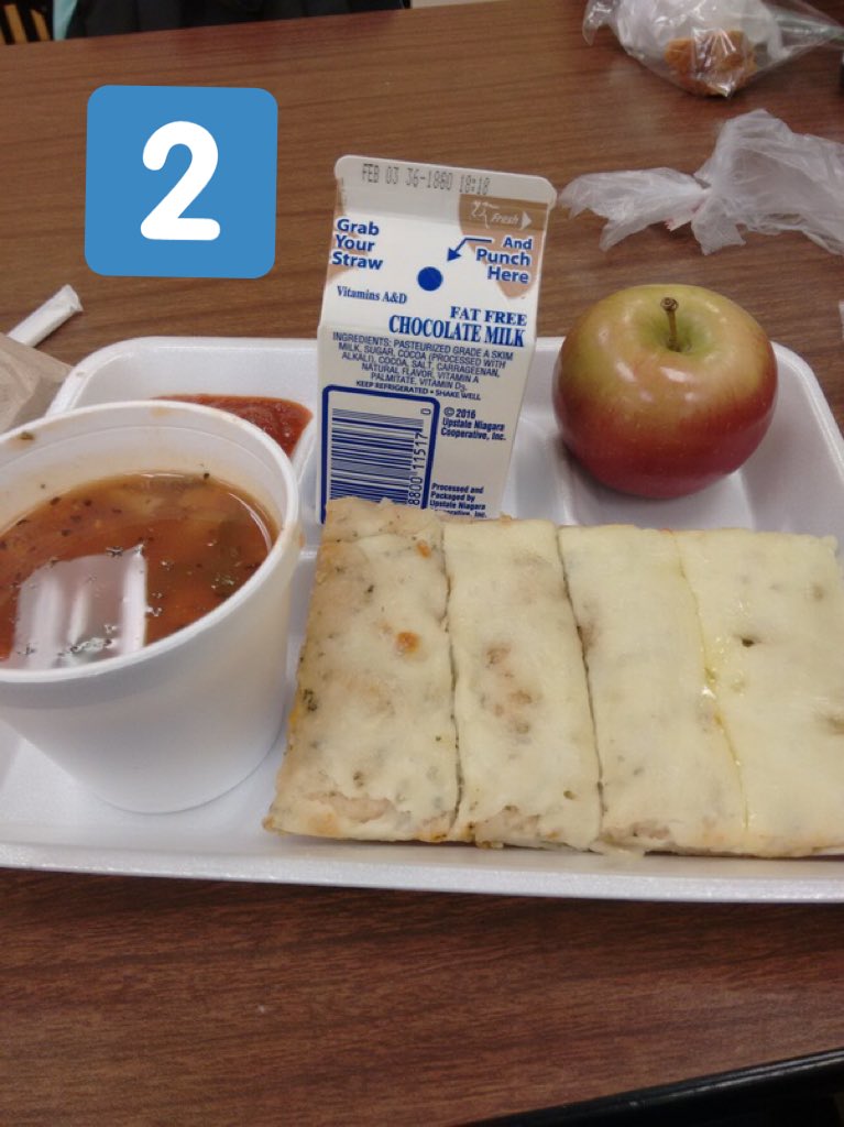 PalmPierLeader's tweet photo. you walk into the cafeteria and have only 4 options, which one you grabbing? https://t.co/uuOuzRZyms