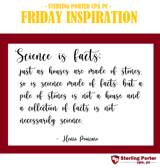 SP2CPA's tweet photo. #FridayQuote #PorterPerspective https://t.co/1unEoDNDyx