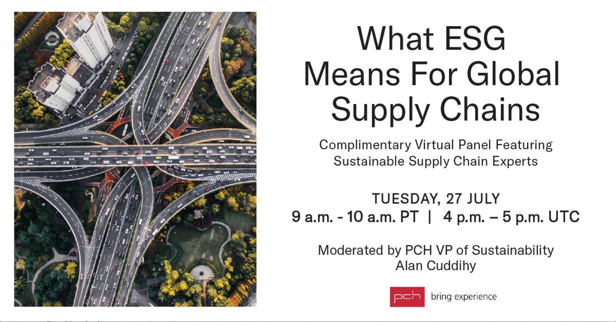 PCH (@pch_intl) on Twitter photo Did you know that as much as 90% of adverse environmental and social impact can happen in the supply chain? Join us for a discussion with supply chain experts from <a href="/sonofatailor/">Son of a Tailor</a> <a href="/ZoundIndustries/">Zound Industries</a> <a href="/vuoriclothing/">Vuori</a> and <a href="/SustainBrands/">Sustainable Brands</a> link here to register event.on24.com/wcc/r/3313146/… Did you know that as much as 90% of adverse environmental and social impact can happen in the supply chain? Join us for a discussion with supply chain experts from <a href="/sonofatailor/">Son of a Tailor</a> <a href="/ZoundIndustries/">Zound Industries</a> <a href="/vuoriclothing/">Vuori</a> and <a href="/SustainBrands/">Sustainable Brands</a> link here to register event.on24.com/wcc/r/3313146/…