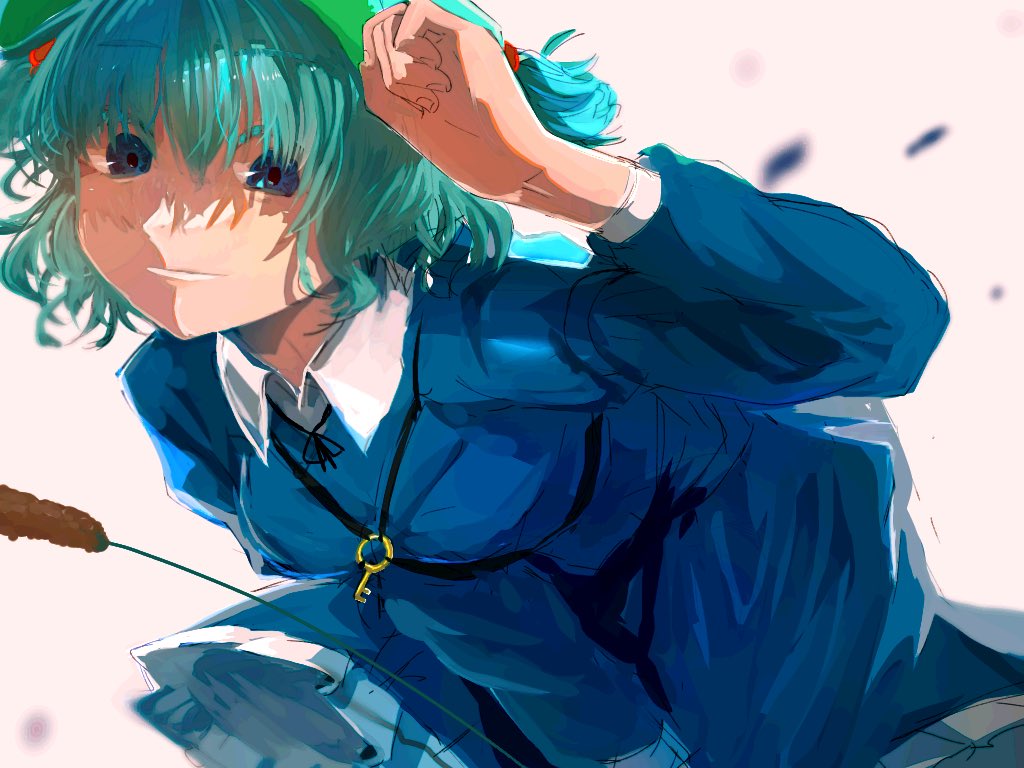 東方 河城にとり 東方project 黒井くろのイラスト