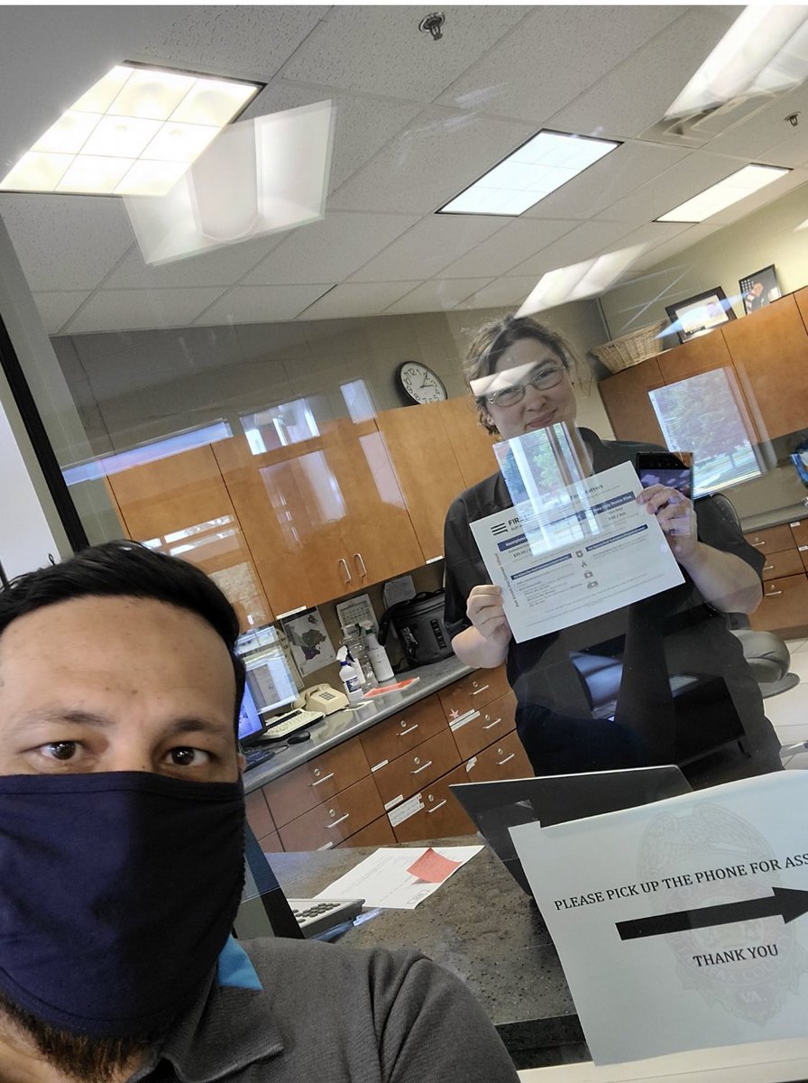 Friday is prospecting day!!!! We are out dropping off flyers to Police 👮‍♀️ stations, Fire stations, local business #winlocalday #FiretNet <a href="/404girl/">Betsy Francis</a> <a href="/DaleB1/">Dale S. Brown</a> <a href="/VMoncada_/">Vanessa Moncada</a> @VinceLeaks <a href="/LeaderWilliam93/">Will</a> <a href="/FirstNet/">FirstNet, Built with AT&T</a> <a href="/AttFairoaksmall/">att.fairoaksmall.com</a>. One of the fire fighters wanted to show off his mustaches