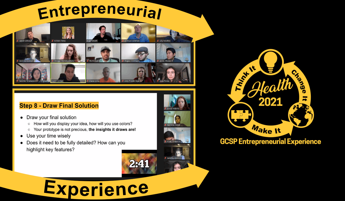 asu_keen's tweet photo. Our Grand Challenges Scholars Program (GCSP) Entrepreneurial Experience is in full swing this summer! Students from institutions across the US have been joining us virtually since the month of June to explore the theme of health. https://t.co/baH2TcLlmQ