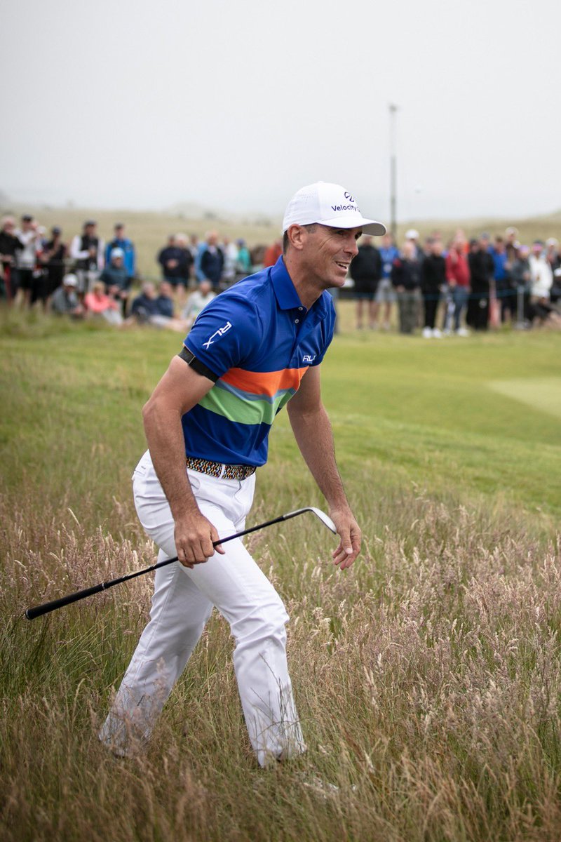 Its been a brilliant couple of days so far @ScottishOpen here at The Renaissance Club. @BillyHo_Golf entertaining the crowd with a spectacular up & down. #rareindeed