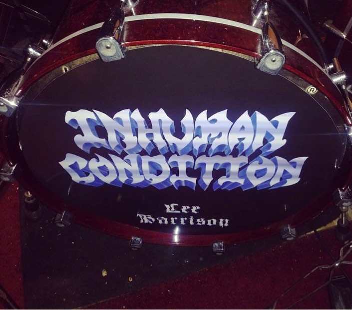 BandInhuman's tweet image. Tomorrow night we shred at the Brass Mug, and we will have our good bud Lee Harrison filling in on drums! Come out and see a bunch of killer bands! 
#inhumancondition #inhumanconditionband #ratgod #leeharrison #monstrosity #terrorizer