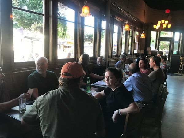 We had a great time at our first Neighborhood Development Happy Hour in 16 months! Our happy hour was held at the Libertine Bar in Dallas’ Lower Greenville and we had about 20 people show up, with a mix of new and old visitors! 
#smalldevelopers #urbanism #dallas #lowergreenville