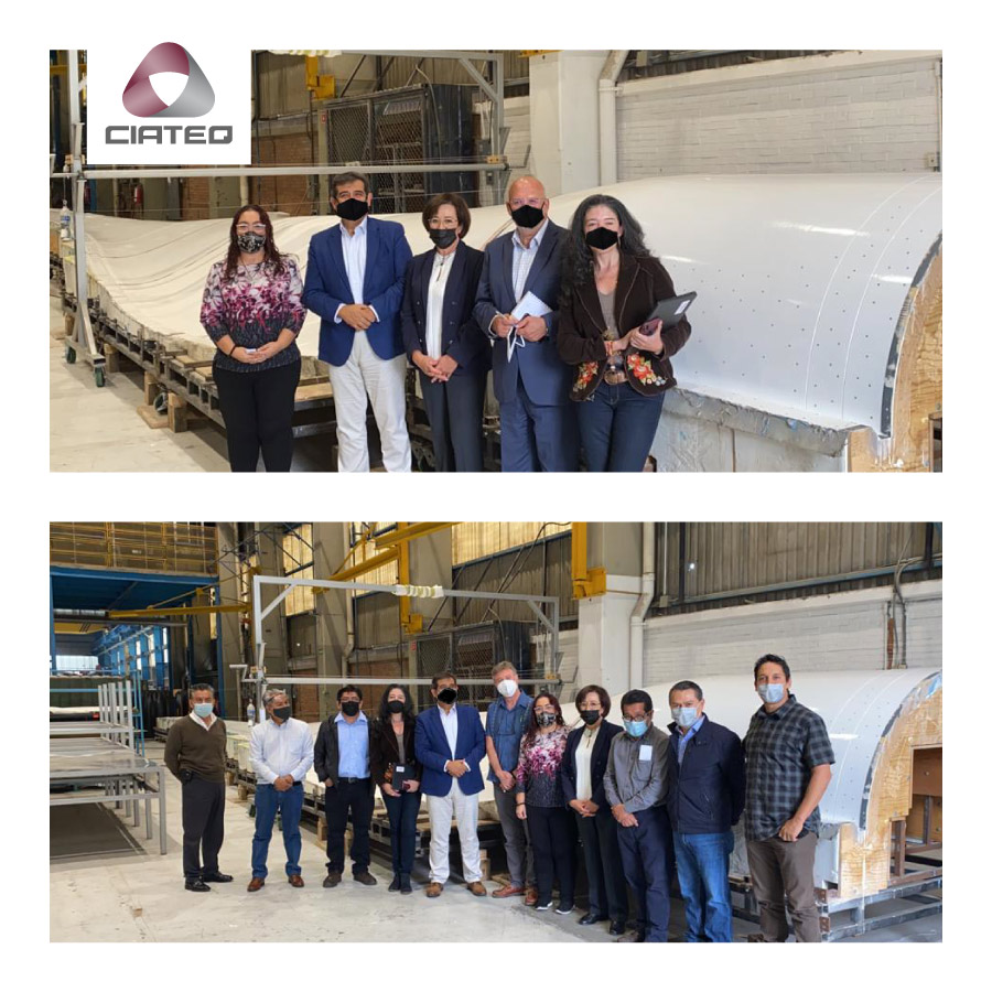 Gracias a <a href="/INEEL_MX/">INEEL México</a>  y a <a href="/el_BID/">Banco Interamericano de Desarrollo</a> por la visita a  #CIATEQ y conocer el trabajo realizado para el diseño y desarrollo de ASPAS para generadores de energía eólica. 
Esperamos continuar reforzando esta relación para el desarrollo tecnológico de México.