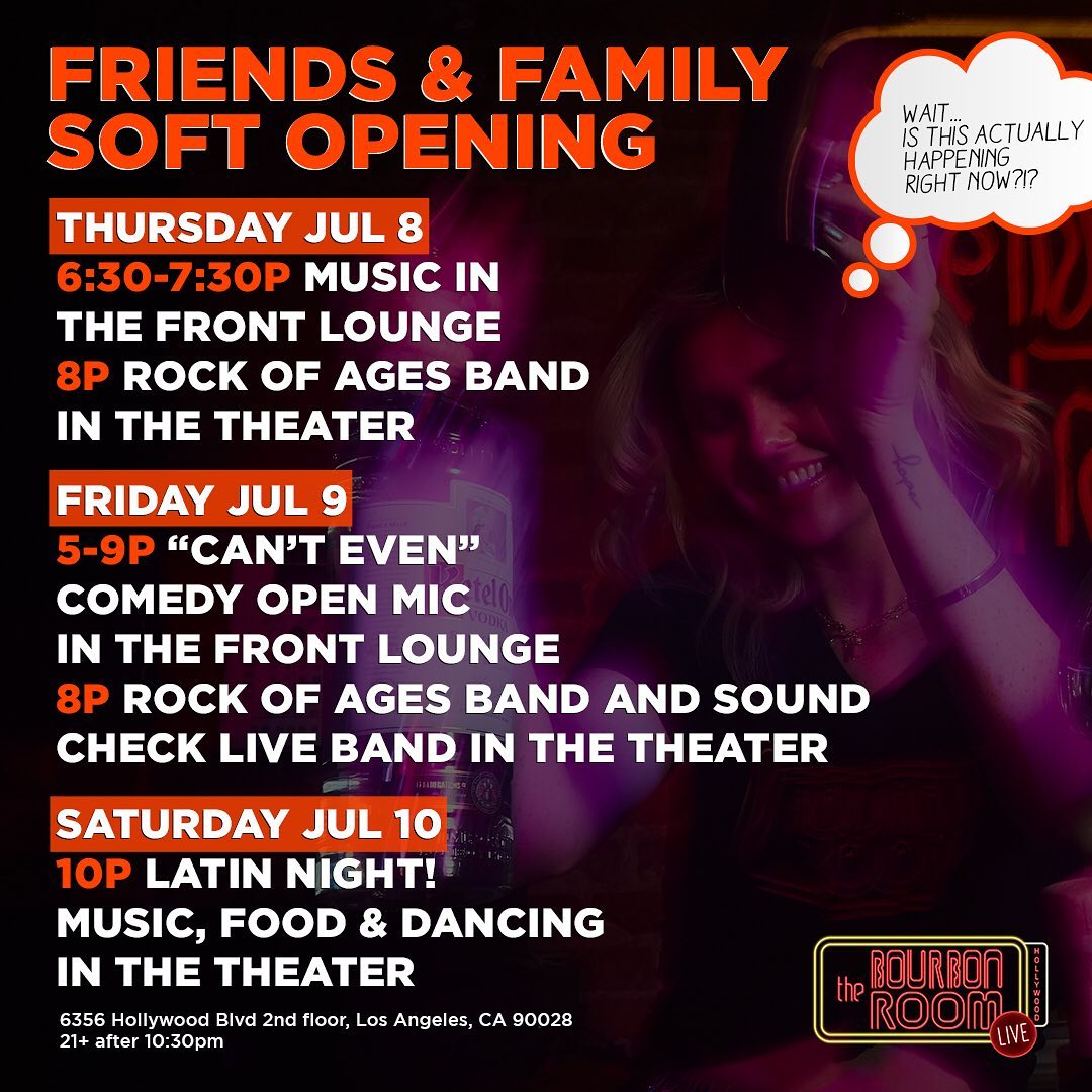 Murphy and I are seeing Pat sing tonight. Join us at 8pm at The Bourbon Room.