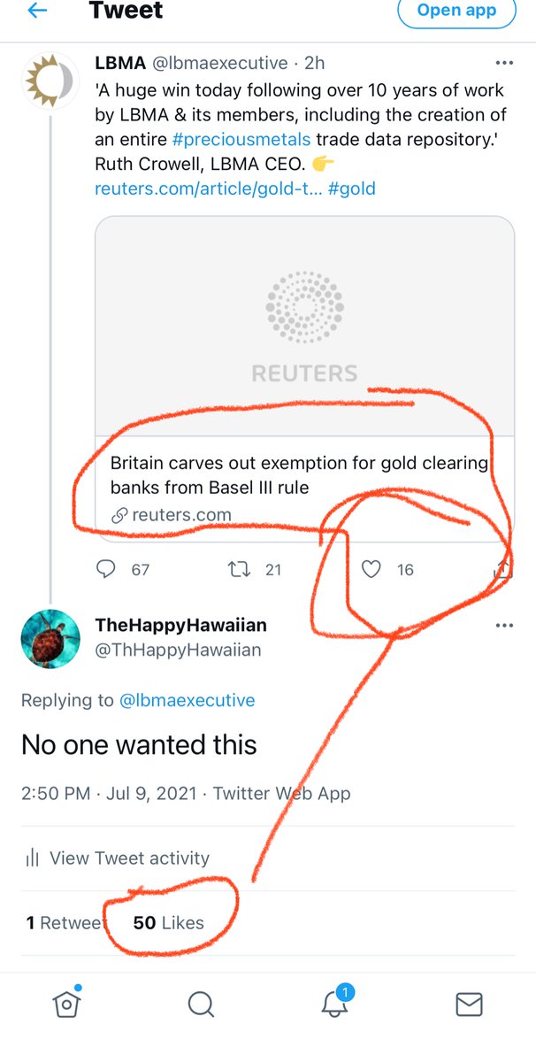 ThHappyHawaiian's tweet photo. Lol, ratio’d https://t.co/rL63m4O52W
