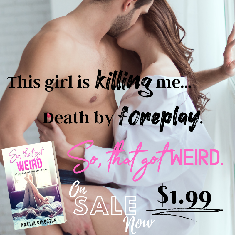 So That Got Weird is on SALE for only $1.99! 
This sexy, sweet rom-com is sure to help keep those summer nights hot! 
Hurry up an snag the first book in the sexy opposites-attract So Far, So Good Series! 
bit.ly/So_That_Got_We…
#RomanceReaders #smutastic #romancereadetsrock