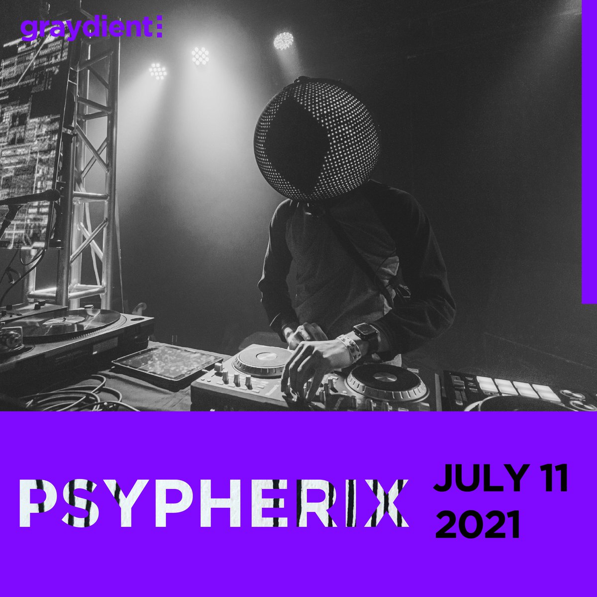 Join us Sunday for a mix of trance and progressive compiled by the prototype android <a href="/psypherix/">Psypherix</a> 
🗓️ July 11th 3PM PT:
Twitch.tv/GraydientArts