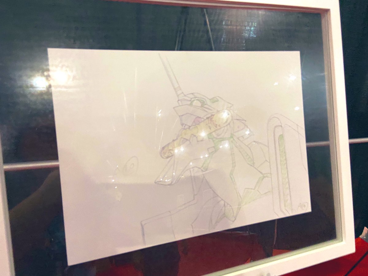 "So Ashley what'd you do this morning?"
"Oh nothing just cried over some drawings in the Evangelion booth." 