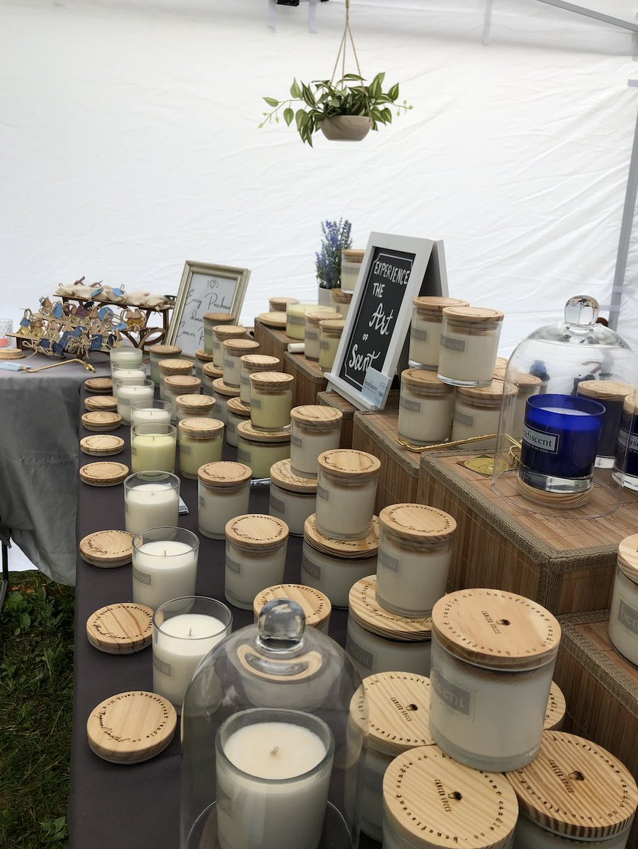 We have exciting news from #wakeentrepreneur Taylor Graustein and her company Benefiscent! Benefiscent recently attended the 20th annual Berkshire Arts Festival, which included 150 juried (carefully selected) artists and artisans.