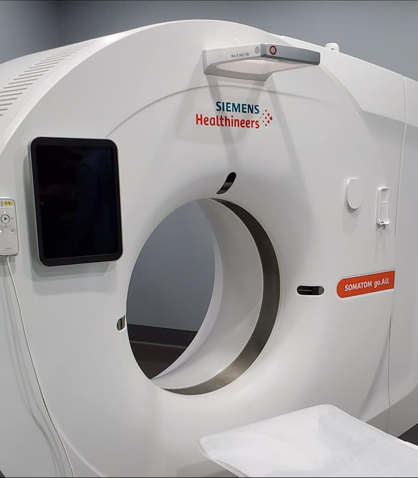 pdcenterlv's tweet photo. Did you know that we have Nevada’s only SOMATOM go.All CT Scanner? This machine is so accurate, it can pick up abnormalities the size of a grain of rice.

Make an appointment today: https://t.co/r0vax5rhdI https://t.co/B8xRYbbWib