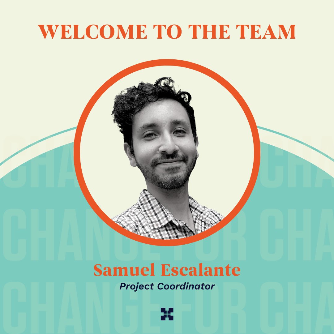 Converge_Change's tweet image. Excited to announce the newest member of the Converge family! Join us in welcoming #ProjectCoordinator Samuel Escalante 🎉

#convergeforchange #dei