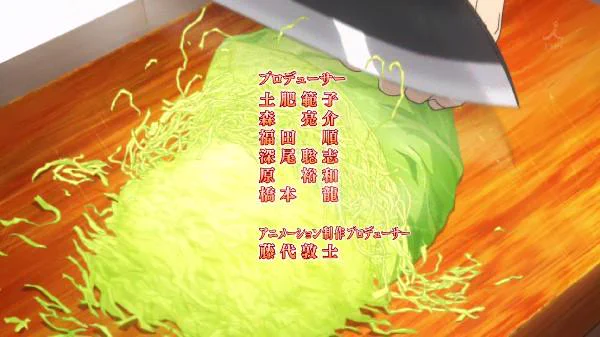 有名なキャベツの作画崩壊によって？アニメではキャベツの作画に力を入れるようになるwww