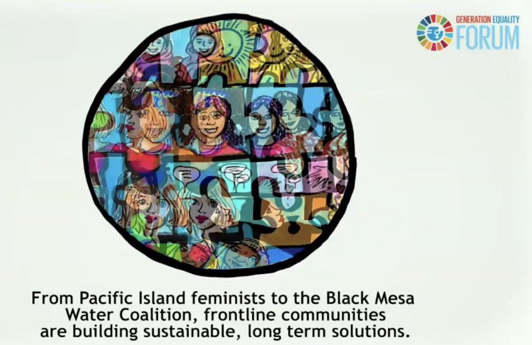 diva4equality's tweet photo. This #Climatecrisis…

Gender inequalities deepen as fossil fuel economies harm communities &amp; ecosystems all over the planet! 

We defend ourselves and the Commons!

#ActForClimateJusticeNow #FeministsWantSystemChange #HLPF2021 https://t.co/AwfFkFGg4U