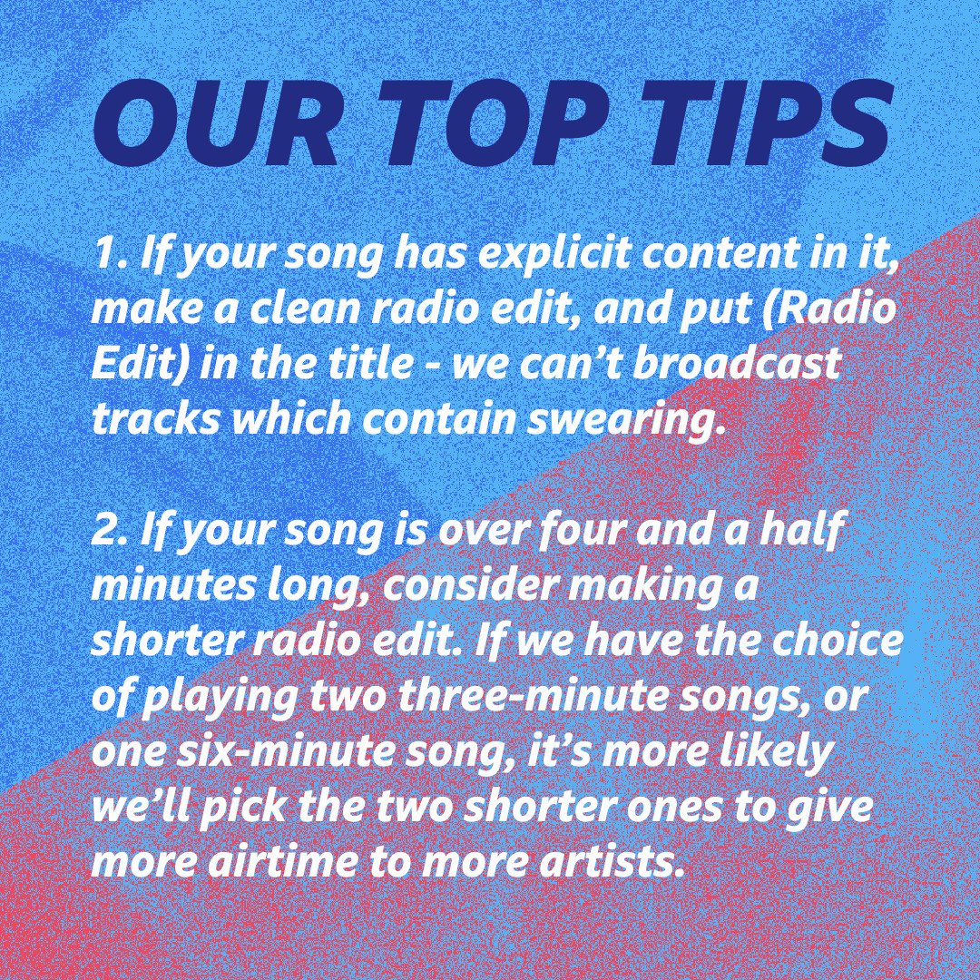 BBCIntroCI's tweet image. Here are some of our top tips for artists!
Find more at 👉 bbc.co.uk/introducing
And keep up with our latest shows here 👉 bbc.co.uk/programmes/p07…