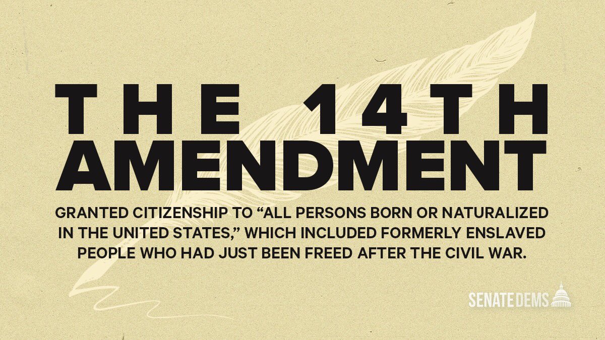 Senator Bob Menendez On Twitter The 14th Amendment Was Adopted On senator-bob-menendez-on-twitter-the-14th-amendment-was-adopted-on