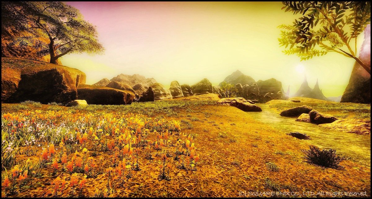 𝙰𝚛 On Twitter Ff14風景 エオルゼア千景万色