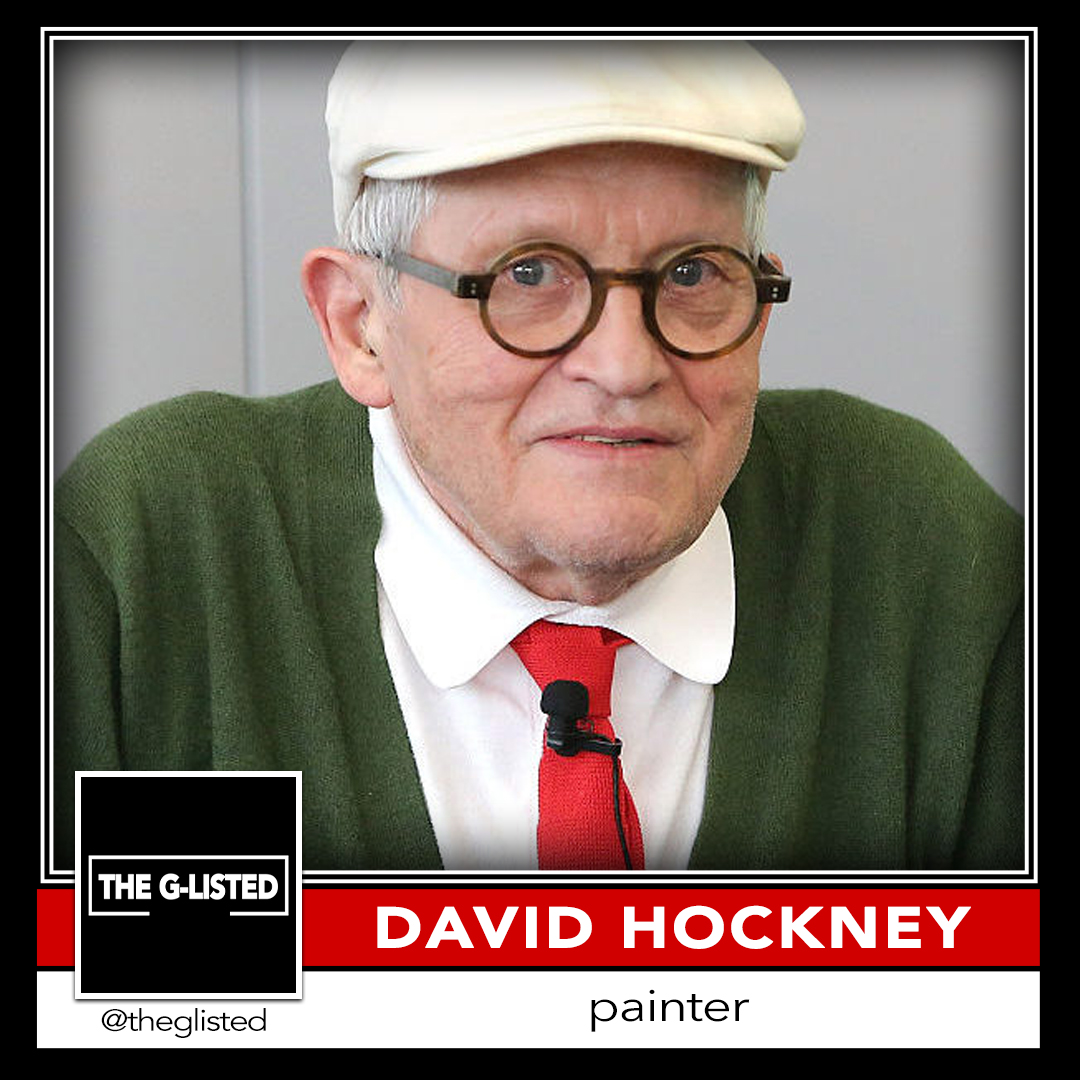 Happy birthday to painter David Hockney!!! 