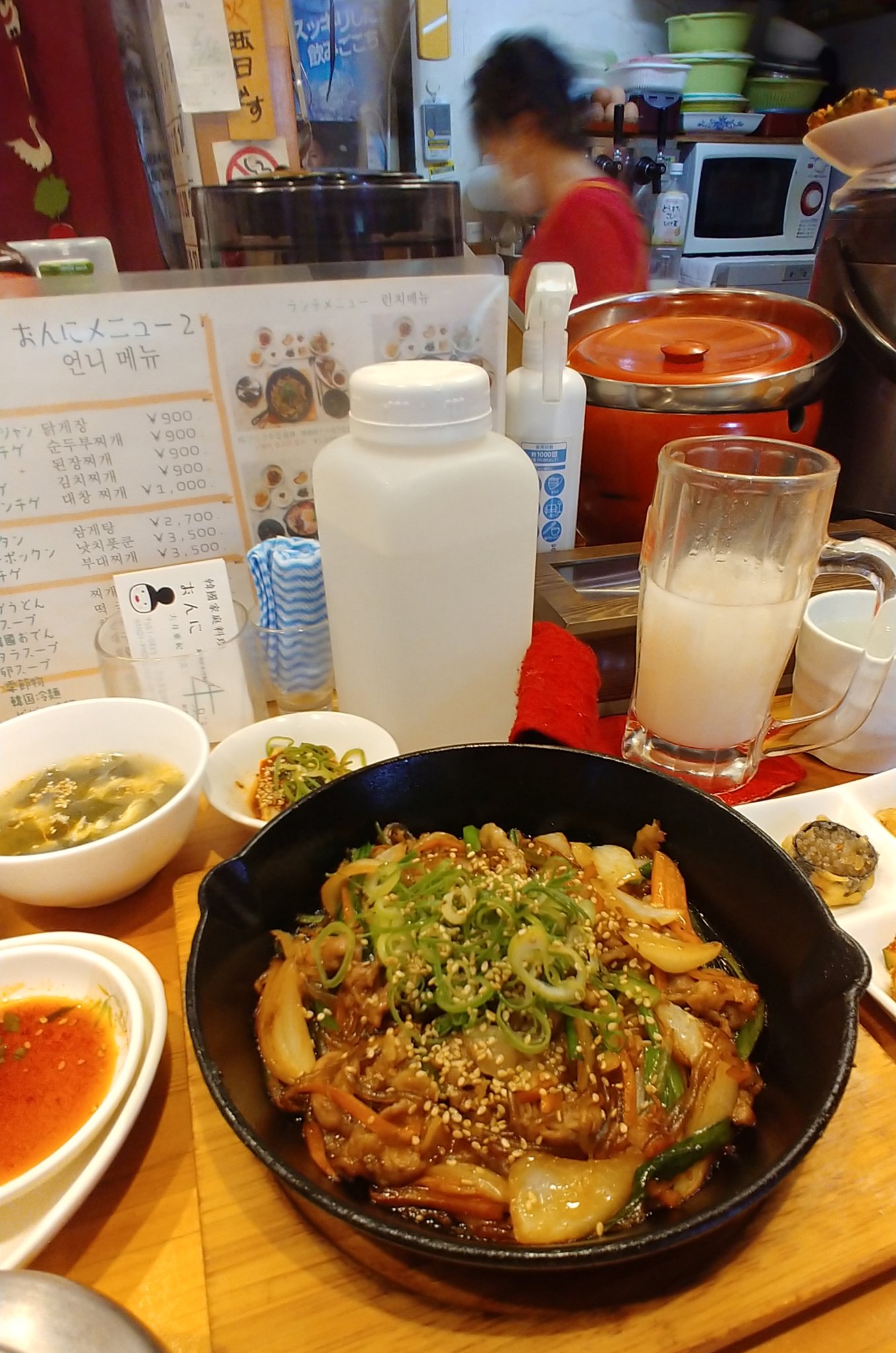Nahohann 旨いねぇ お外行列 また来た おんに 茨木おんに 韓国料理 T Co Feofssq98i Twitter