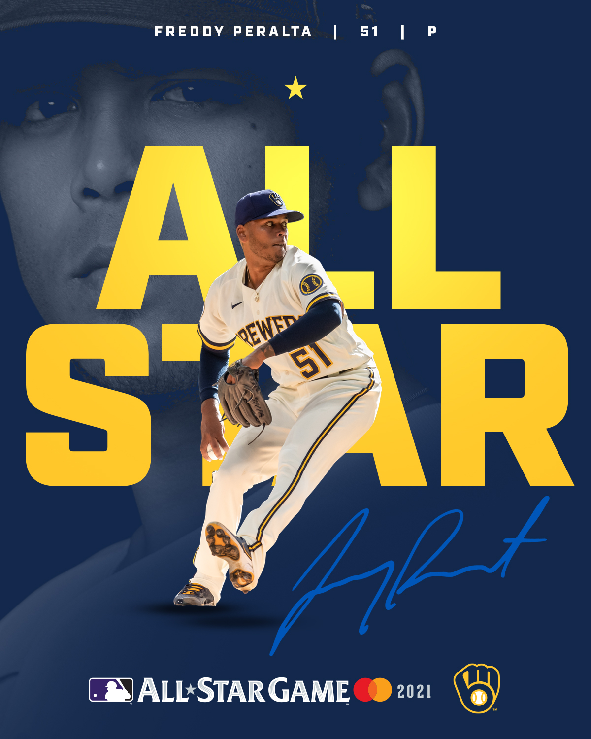 Milwaukee Brewers on X: Strikeout Freddy? How about All-Star