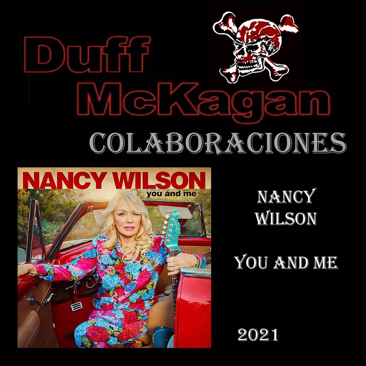 DuffMckaganArg's tweet photo. #duffcollabs NANCY WILSON – YOU AND ME - 2021
@DuffMcKagan
@NancyWilson
Entrá y mirá 👇
https://t.co/jkgxiiszyY
#duffmckagan #colaboraciones #duffcollaborations #nancywilson #duffmckaganargentina #duffmckaganarg https://t.co/lFdZ8N0HjQ