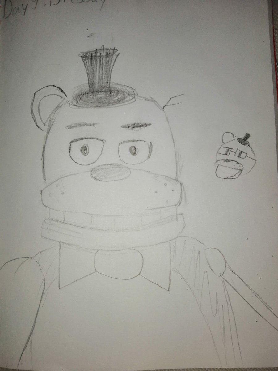 He's done listening to his breaddy buddy.
Day 9: Breaddy

#Rubensartmonth