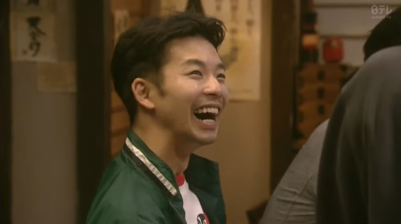 Taiga in the new TBS Friday drama. Was confused since he called someone Shunpei and I thought that was his name at first. In Japanese it's so similar to Junpei, Taiga's character's name in Konto from last season, lol

Compare the hiragana:
しゅんぺい (shunpei)
じゅんぺい (junpei)