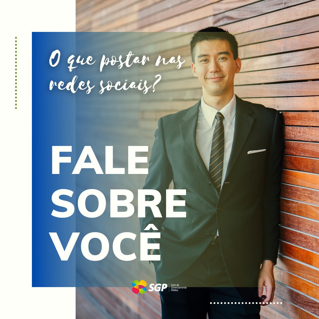 Conte ao eleitorado quem você é, de onde veio e também dos seus valores enquanto pessoa. Esta prática, feita de forma dinâmica e espontânea, ajuda a gerar identificação do seu público com você!

.
#gerenciamentopolitico #mandato #marketing
