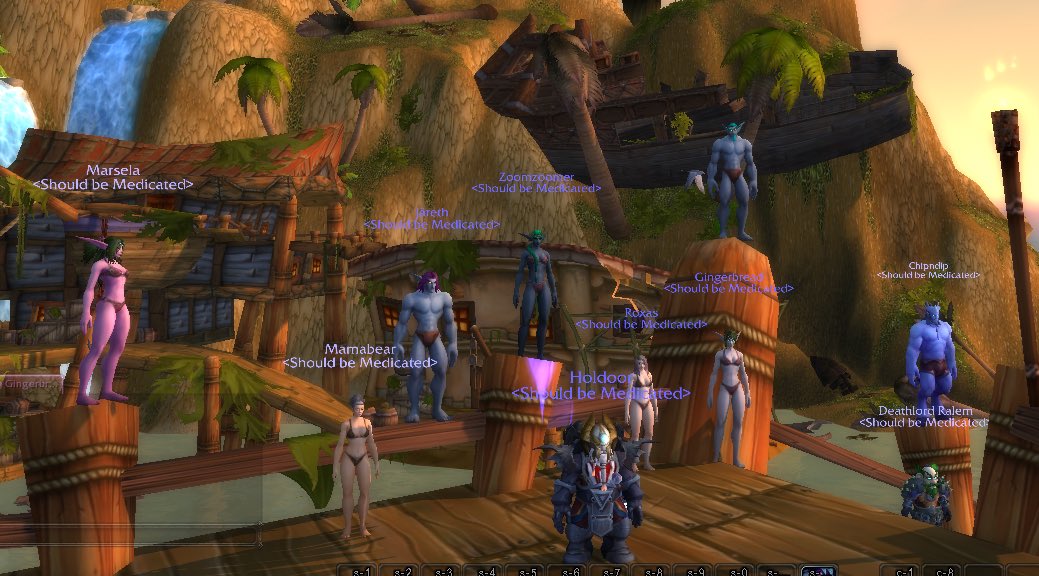 BeMedicated's tweet photo. First, Nowimthere, second, zoomzoomer, third, chipndip! Thank you to all who came out to #thegreatrace #shadowlands #worldofwarcraft #wow #guildevent https://t.co/tdhzUPMDT4