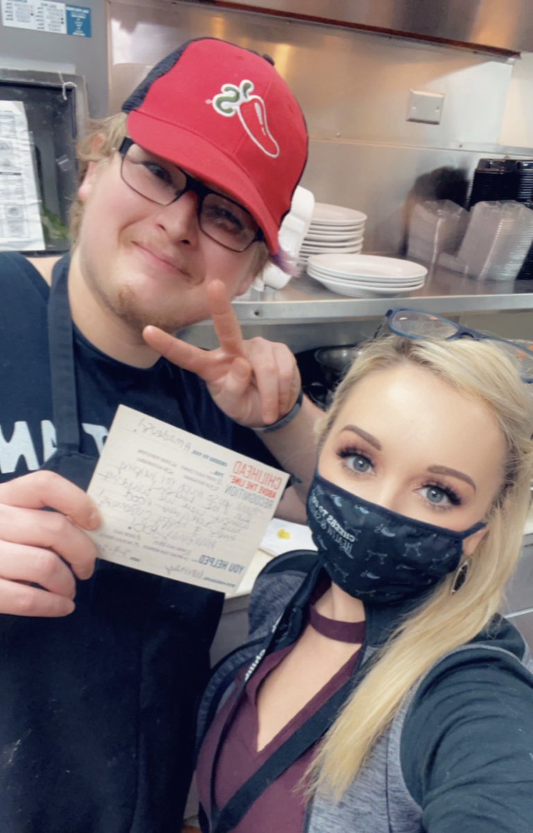 whitney44068050's tweet photo. This guy here!! Always willing to just jump in when needed!!! This is what we call a true chilishead!! Shout out to youAmadeus, for being amazing! #chilisproud #gettingdowninthekitchen #teamportarthur! @mandahale @Mihali57322718 @aldenmackpond https://t.co/BwBVFhiLp9