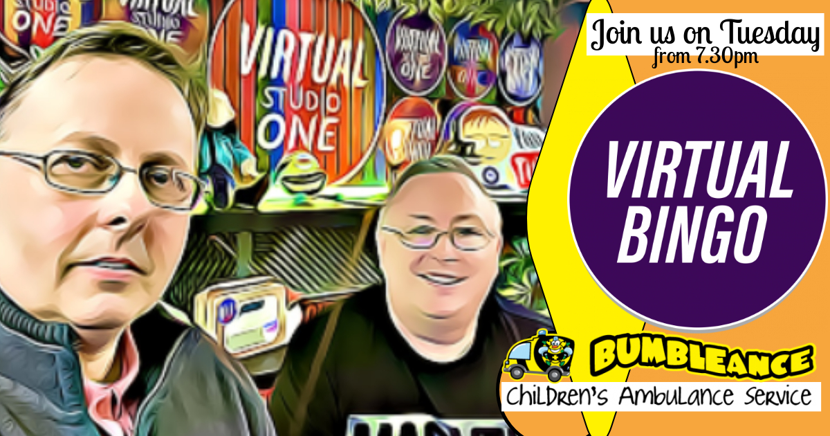 Tuesday 13th We have our Second Bingo evening 
in Support of BUMBLEance Children's Ambulance.
 #givingtuesday2021 #charityfundraiser #CharityTuesday
 #SaoirseFoundation <a href="/BeeForBattens/">Tony Heffernan a DAD</a>