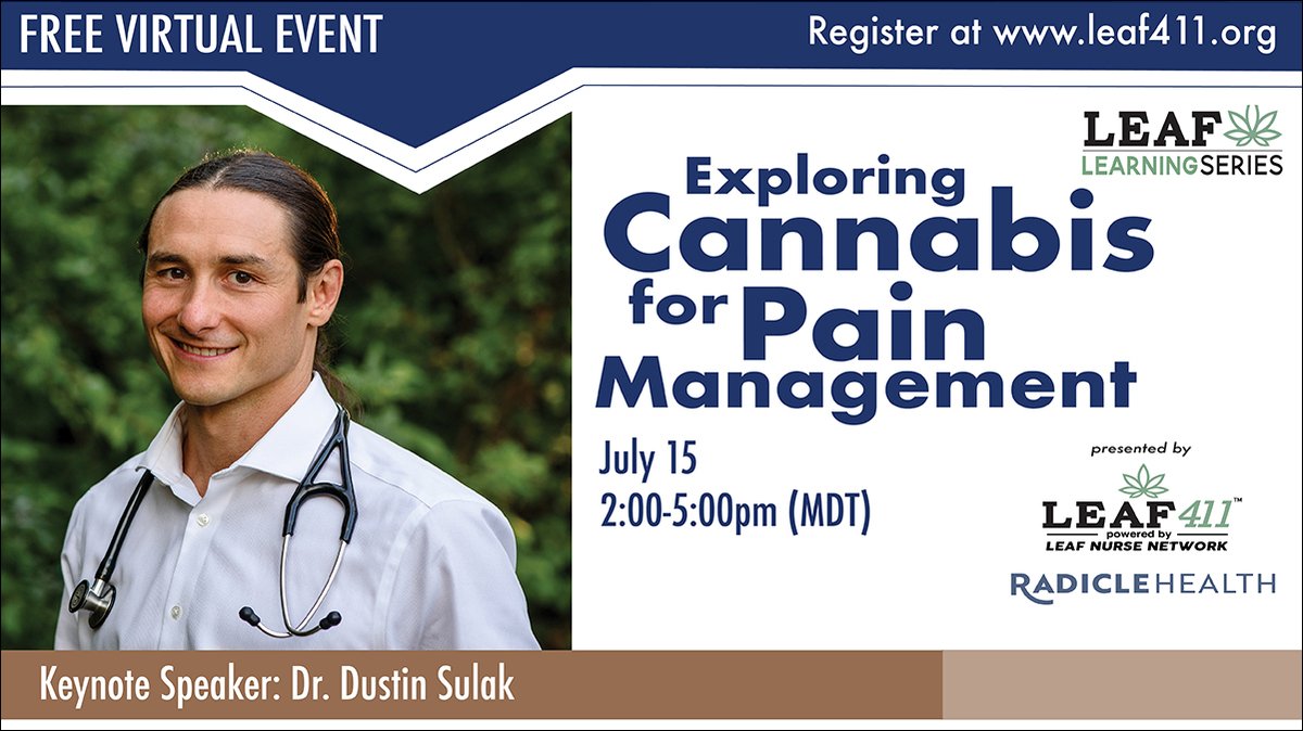 Join us for the Leaf Learning Series!  I will be talking about endometriosis and the endocannabinoid system.