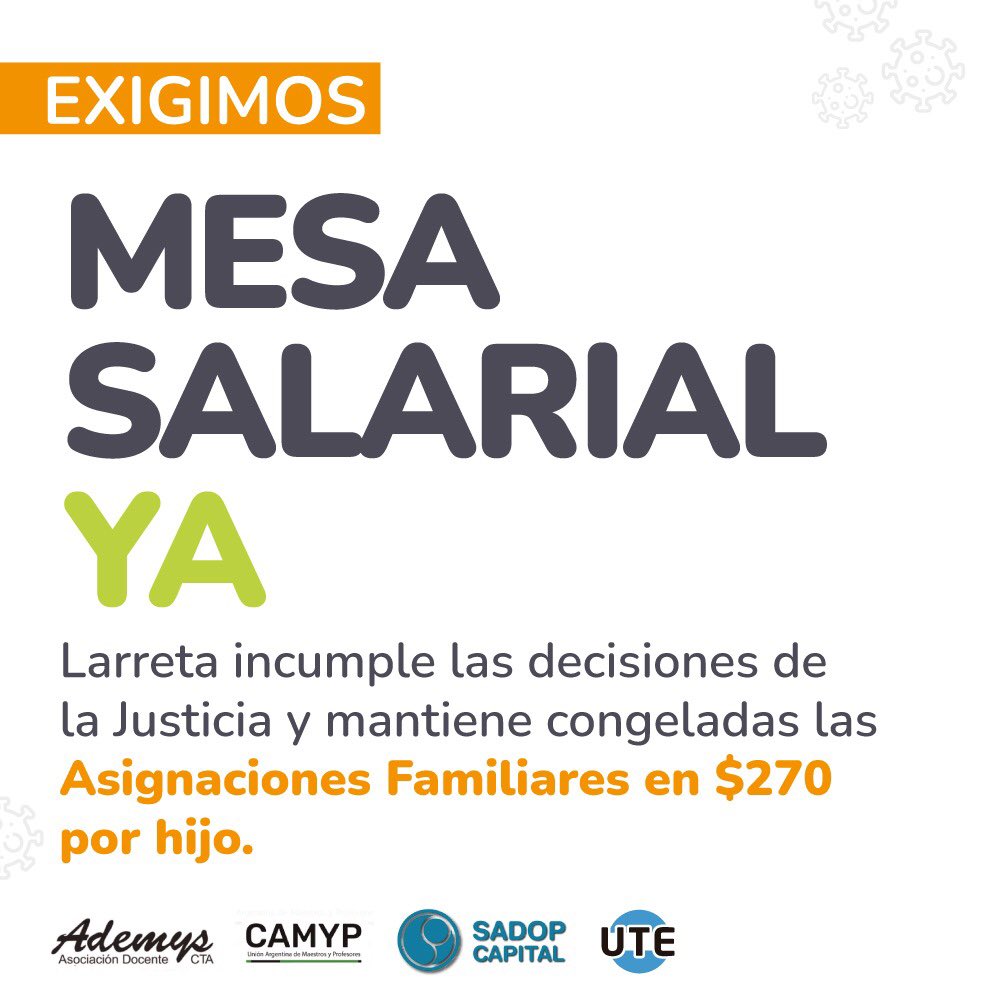 eduardolopezute's tweet photo. Exigimos la urgente convocatoria a mesa salarial en la Ciudad. https://t.co/Hck4wVlrTg